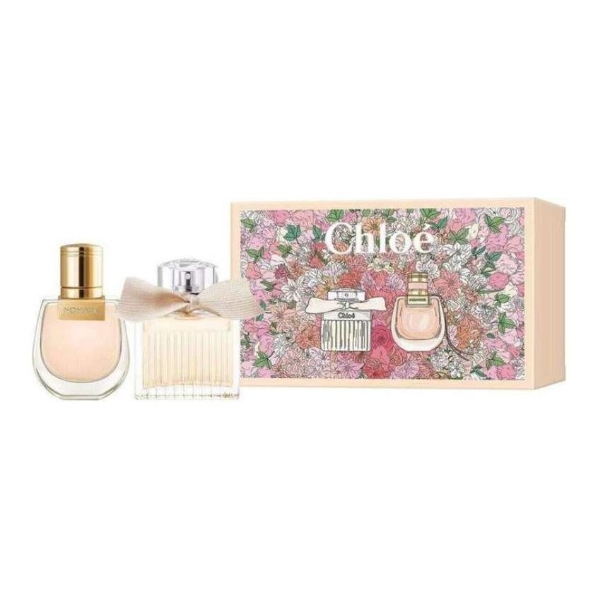 

Набор миниатюр духов chloe, мини-сумка-хобо piglet, два флакона eau de parfum edp по 20 мл Chloé
