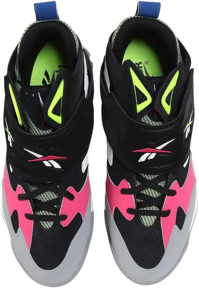 Кроссовки Reebok Unisex Preseason 94, Black Bold Pink White — фото 2