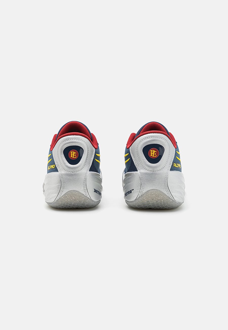 Кроссовки Puma ALL-PRO NITRO POLAR EXPRESS, Silver Mist/Golden Fog/Club Navy/Intense Red/Yellow Blaze/Silver-Coloured — фото 3