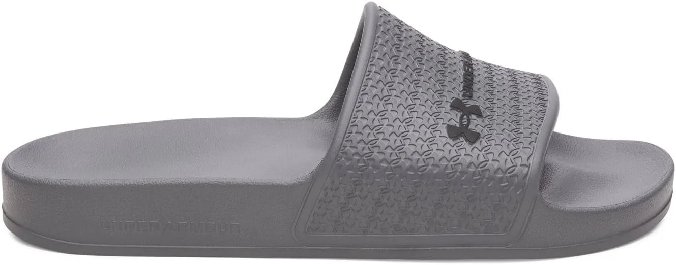 Мужские сандалии-шлепанцы Under Armour UA Armr для душа, черный/серый
