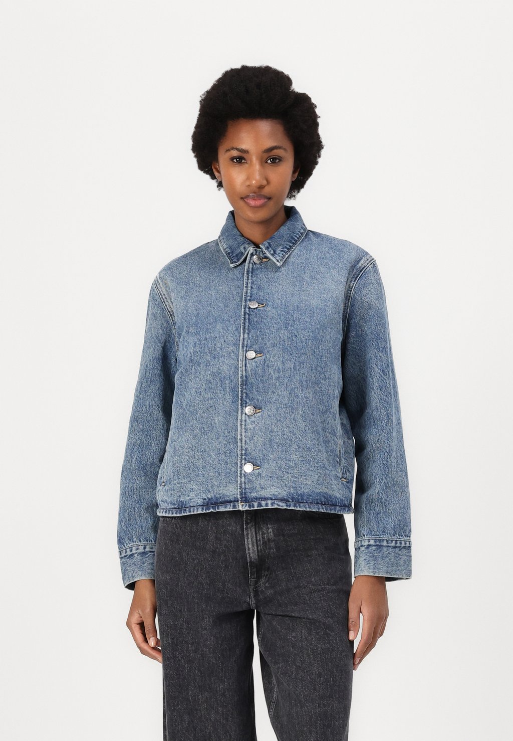 

Джинсовая куртка NARINNA JACKET Samsøe Samsøe, цвет Morning Sky