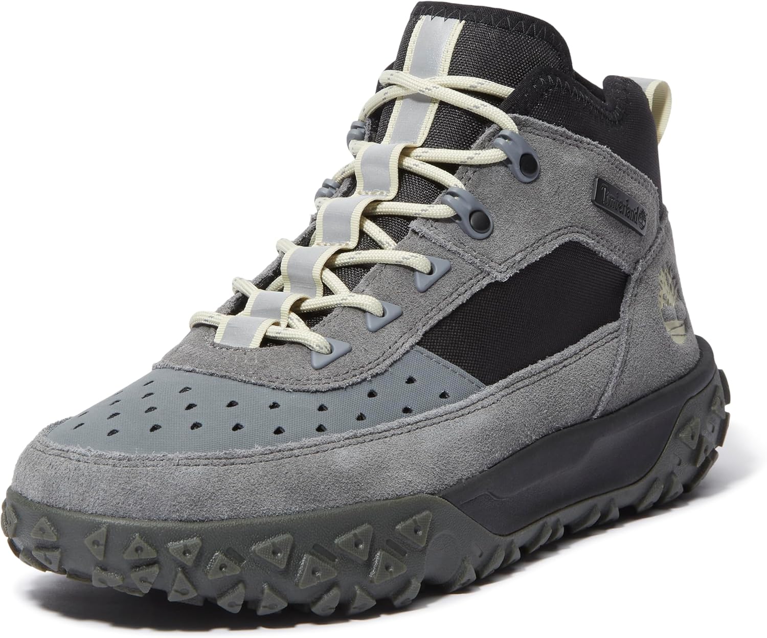 

Кроссовки Timberland Men's Greenstride Motion 6 Super Mid Hiking Boot, Medium Grey/Black