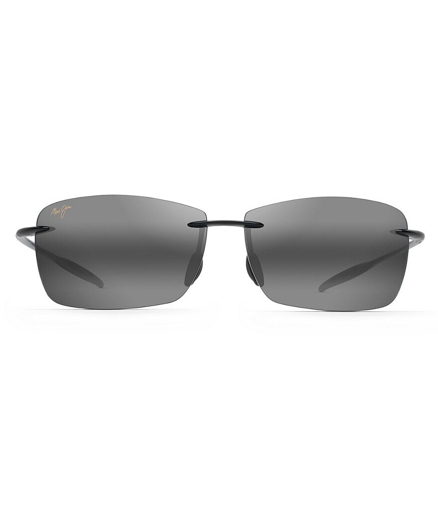 

Прямоугольные солнцезащитные очки Maui Jim Lighthouse PolarizedPlus2 65 мм, черный