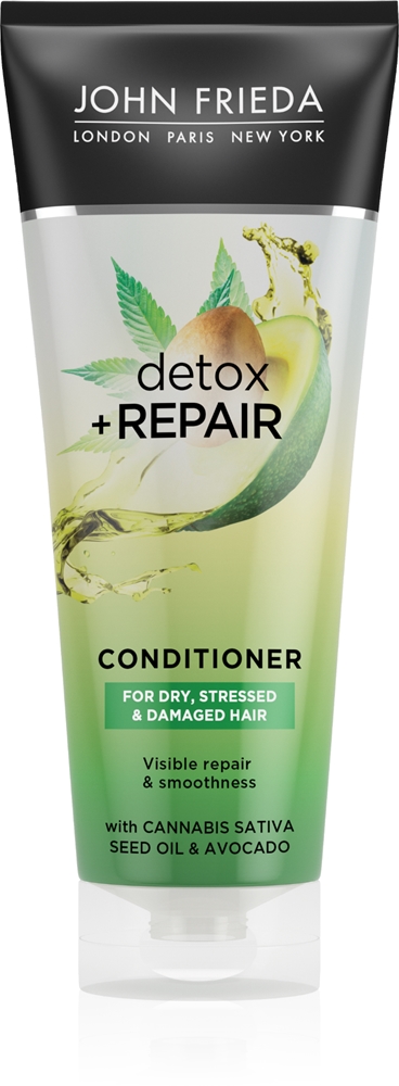 

Очищающий и детокс-кондиционер для поврежденных волос «Детокс и восстановление» John Frieda, 250 мл