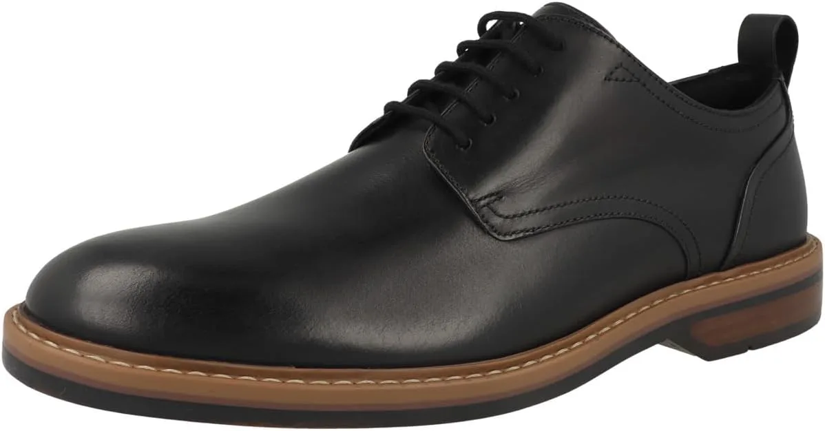 Мужские туфли Clarks Aldwin, черный/черный — фото 4