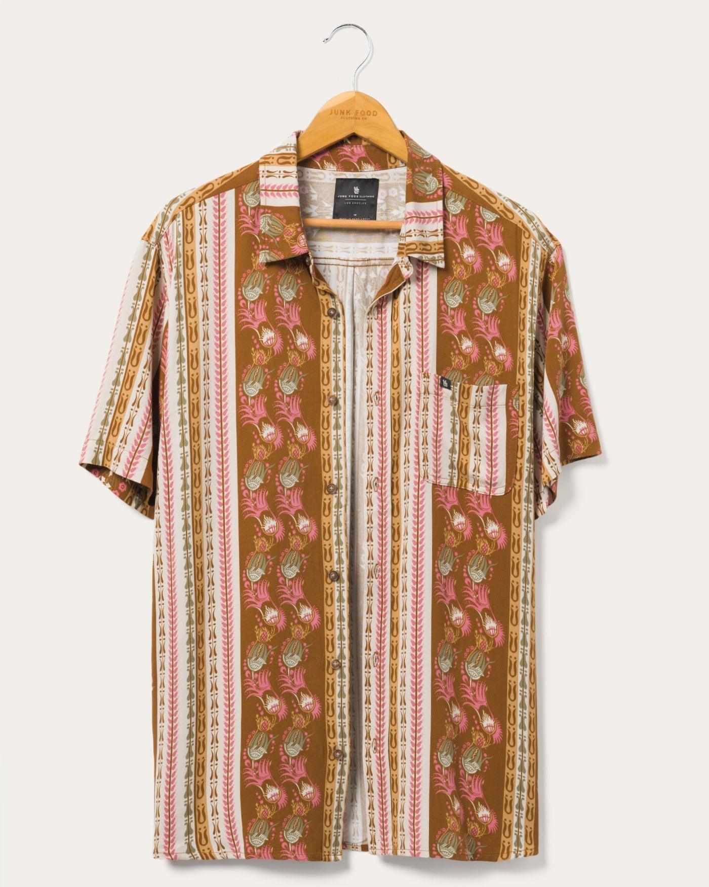 

Рубашка Felix One Pocket Junk Food Clothing, цвет misted yellow