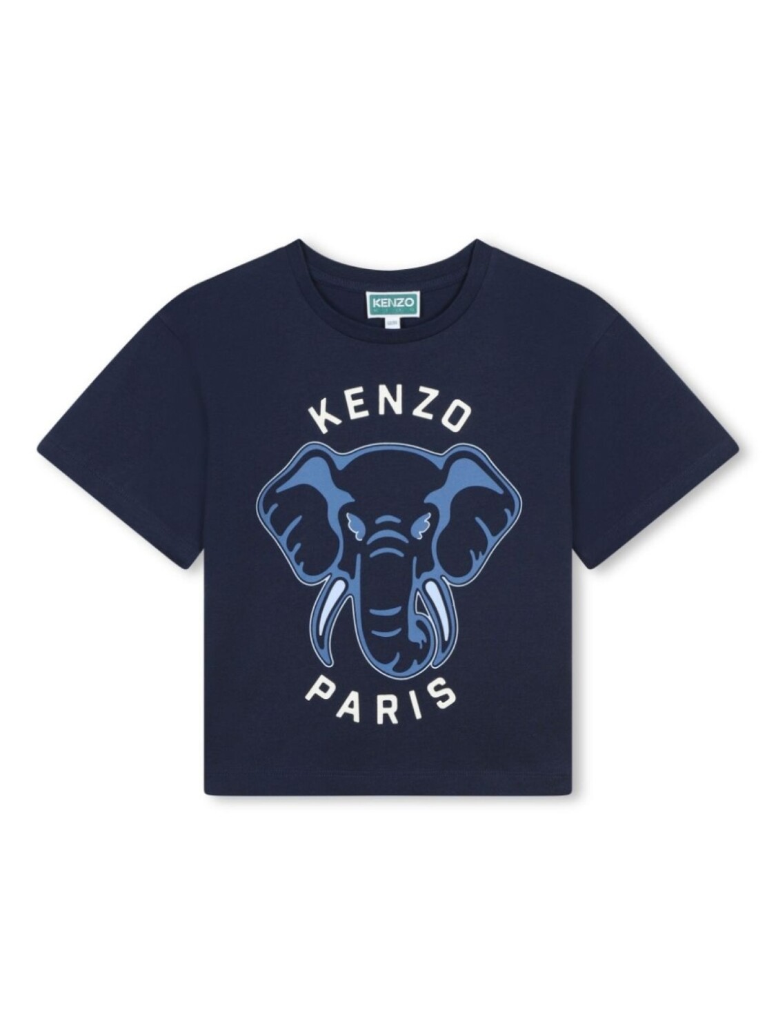 

Kenzo Kids футболка с логотипом, синий