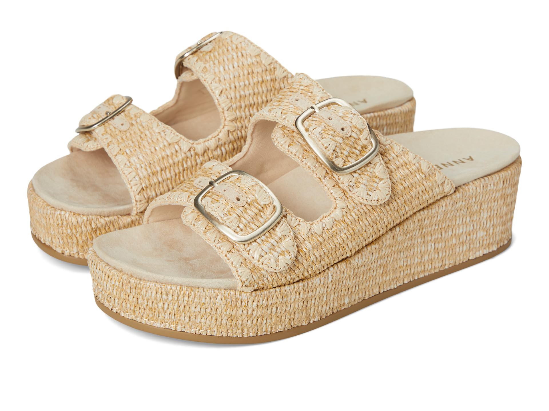 Сандалии Anne Klein Vineyard, цвет Natural Raffia
