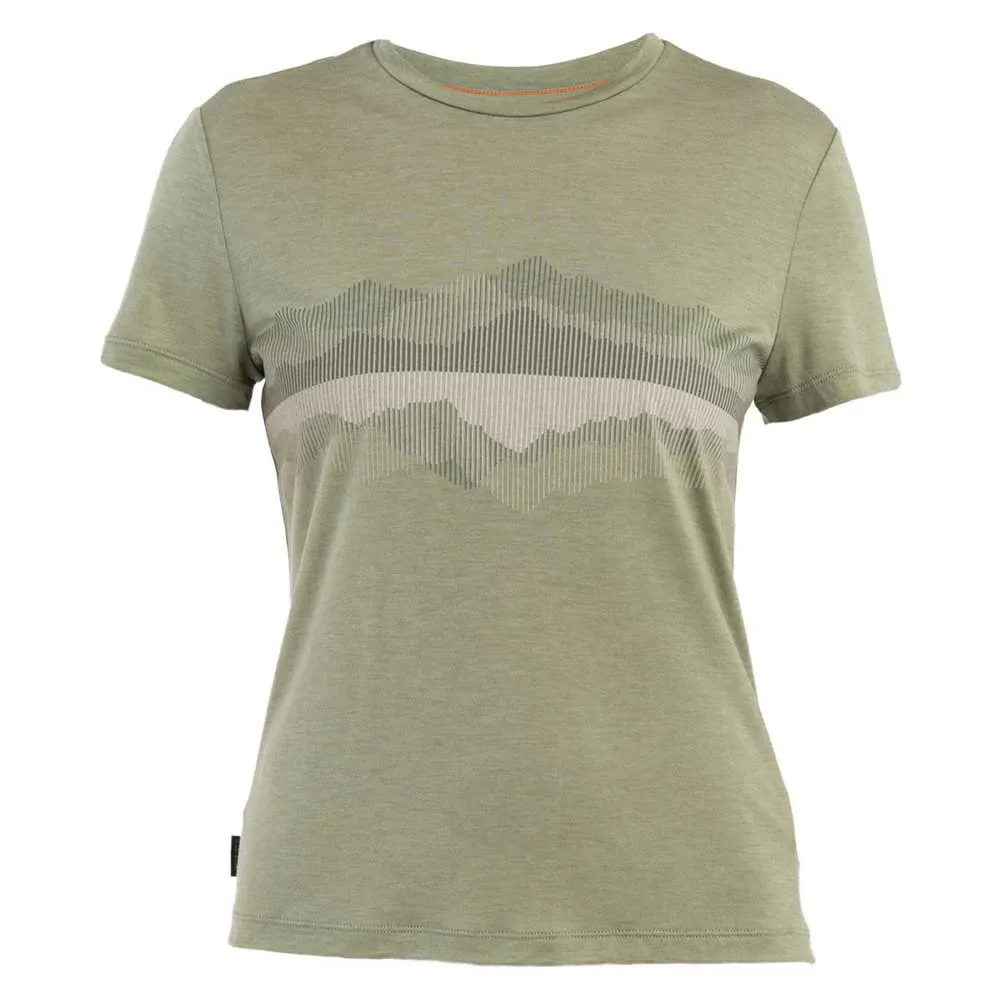 

Футболка Icebreaker Merino Core Cook Reflected, зеленый