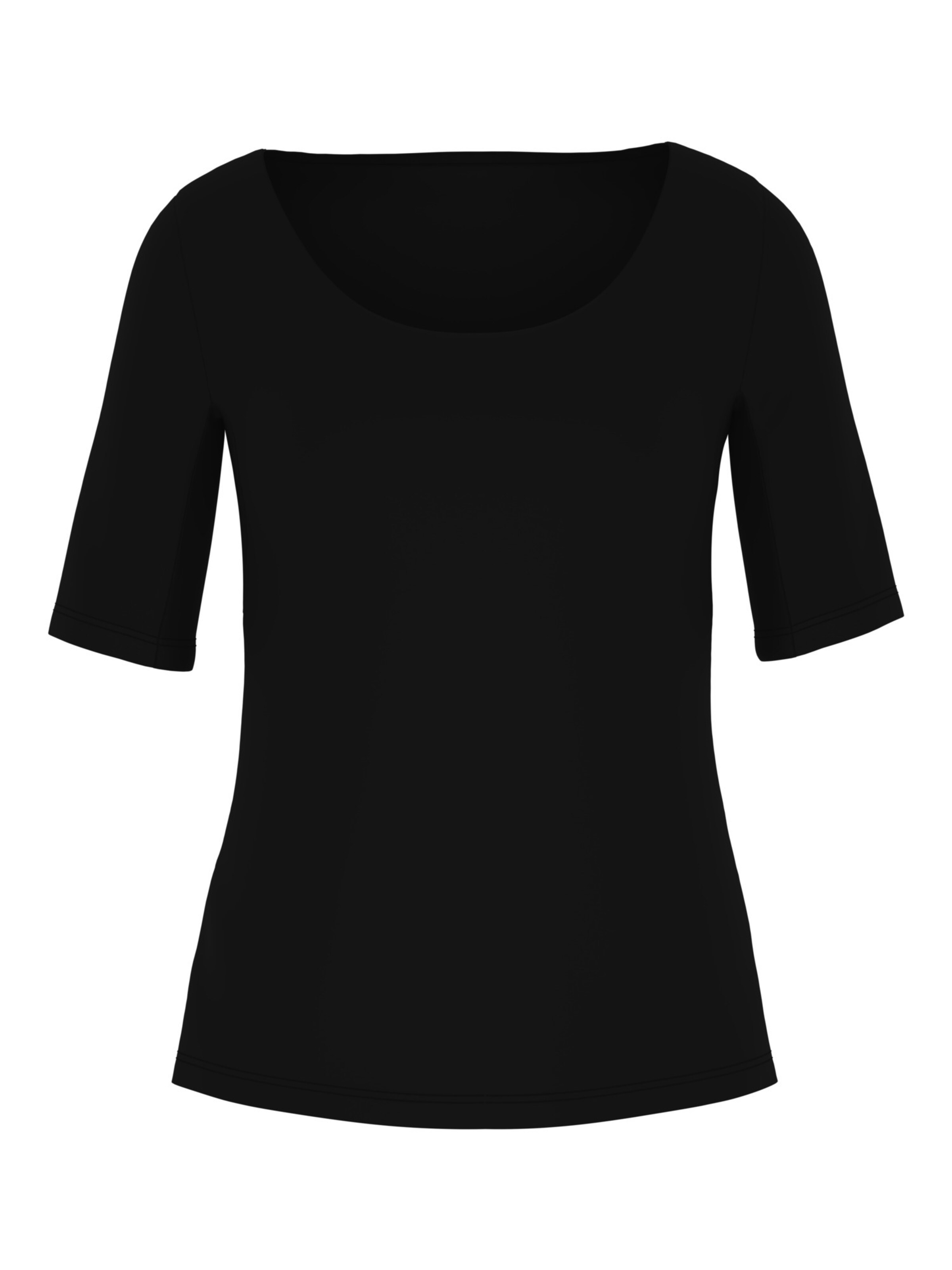 

Mey Футболка 'Blazershirt' в черном цвете