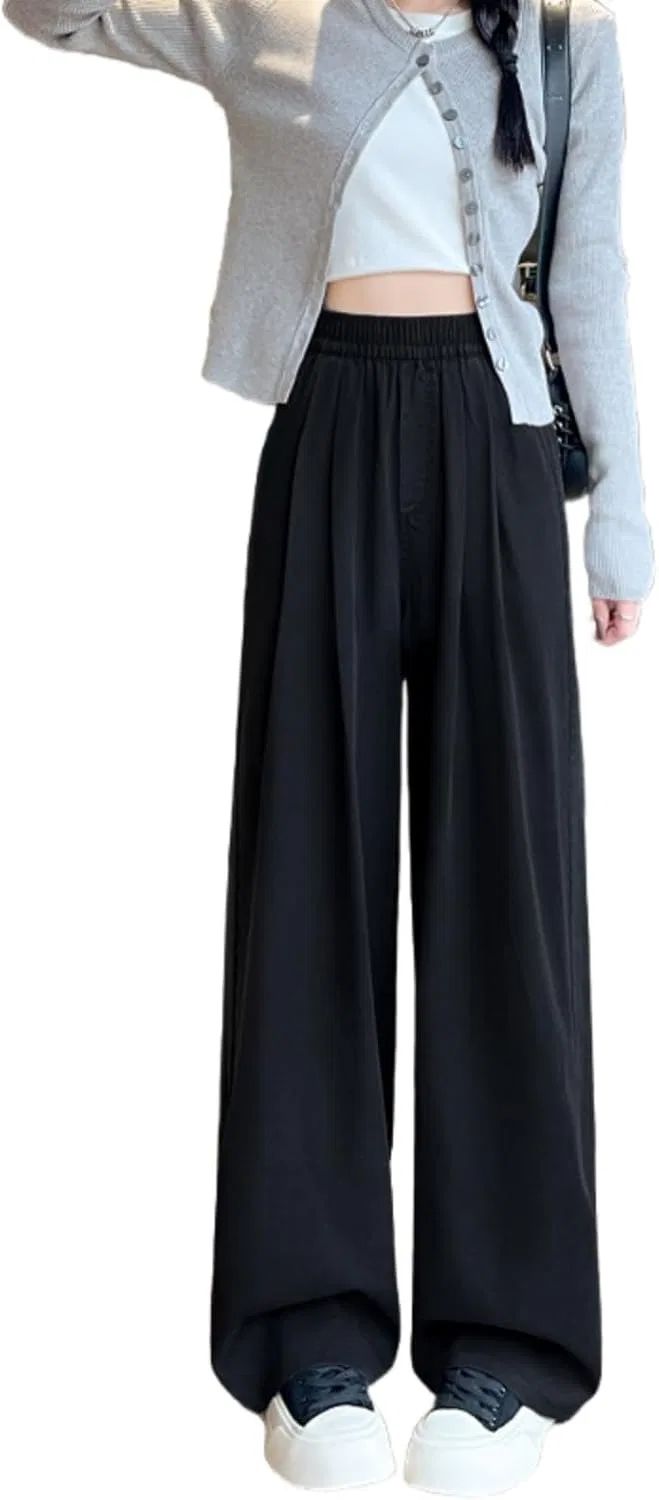 Джинсы прямые свободные Black Small