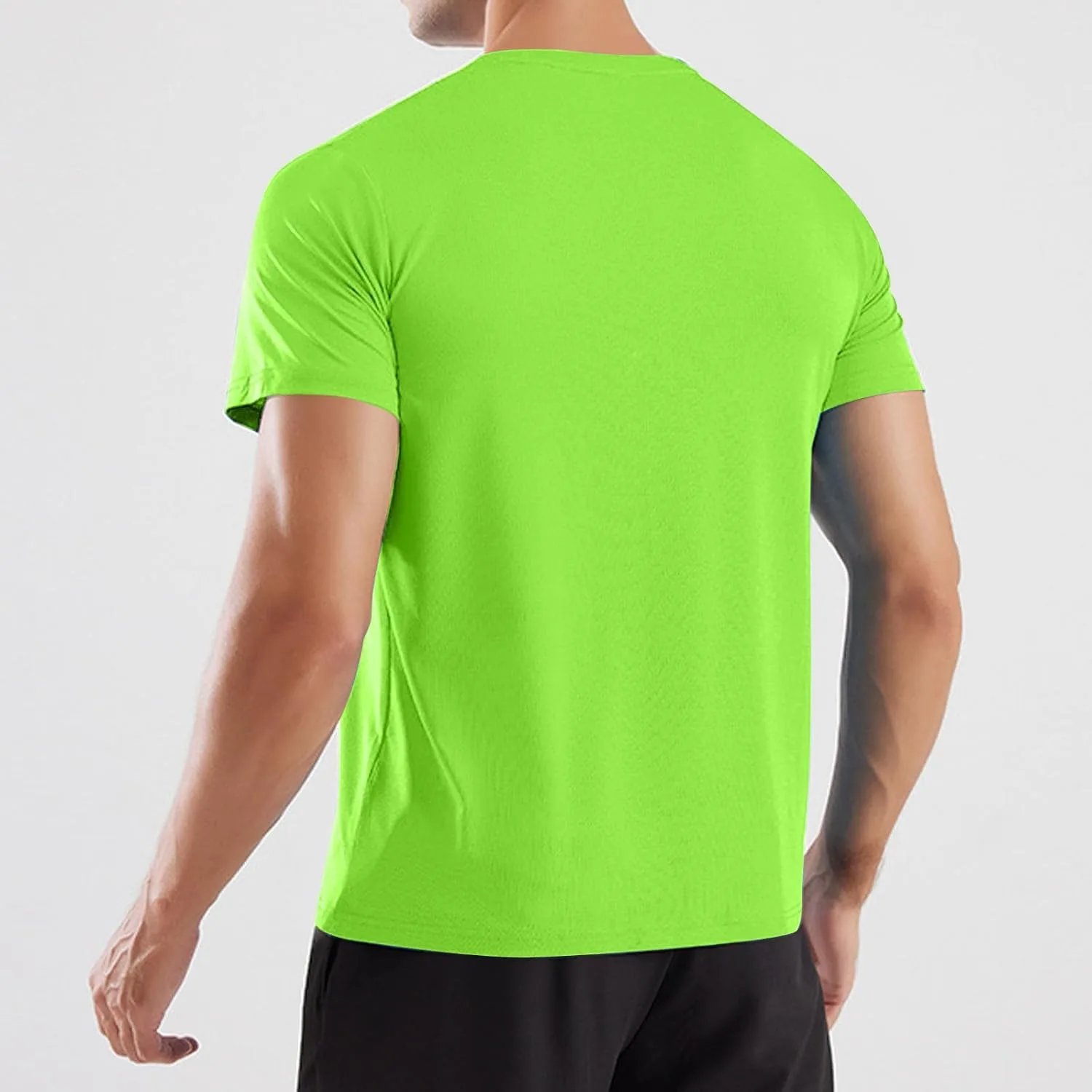 Мужская футболка для тренировок Loose Fit Quick Dry Moisture Wicking — фото 3