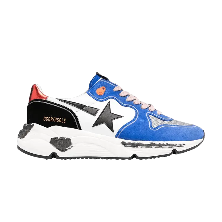 

Кроссовки Golden Goose Running Sole Blue White, синий