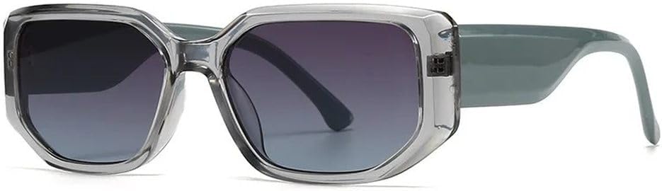 

Мужские солнцезащитные очки LVTFCO «кошачий глаз», модные очки с защитой от ультрафиолета UV400, трендовые солнцезащитные очки с градиентным покрытием, C4 Transparent Blue