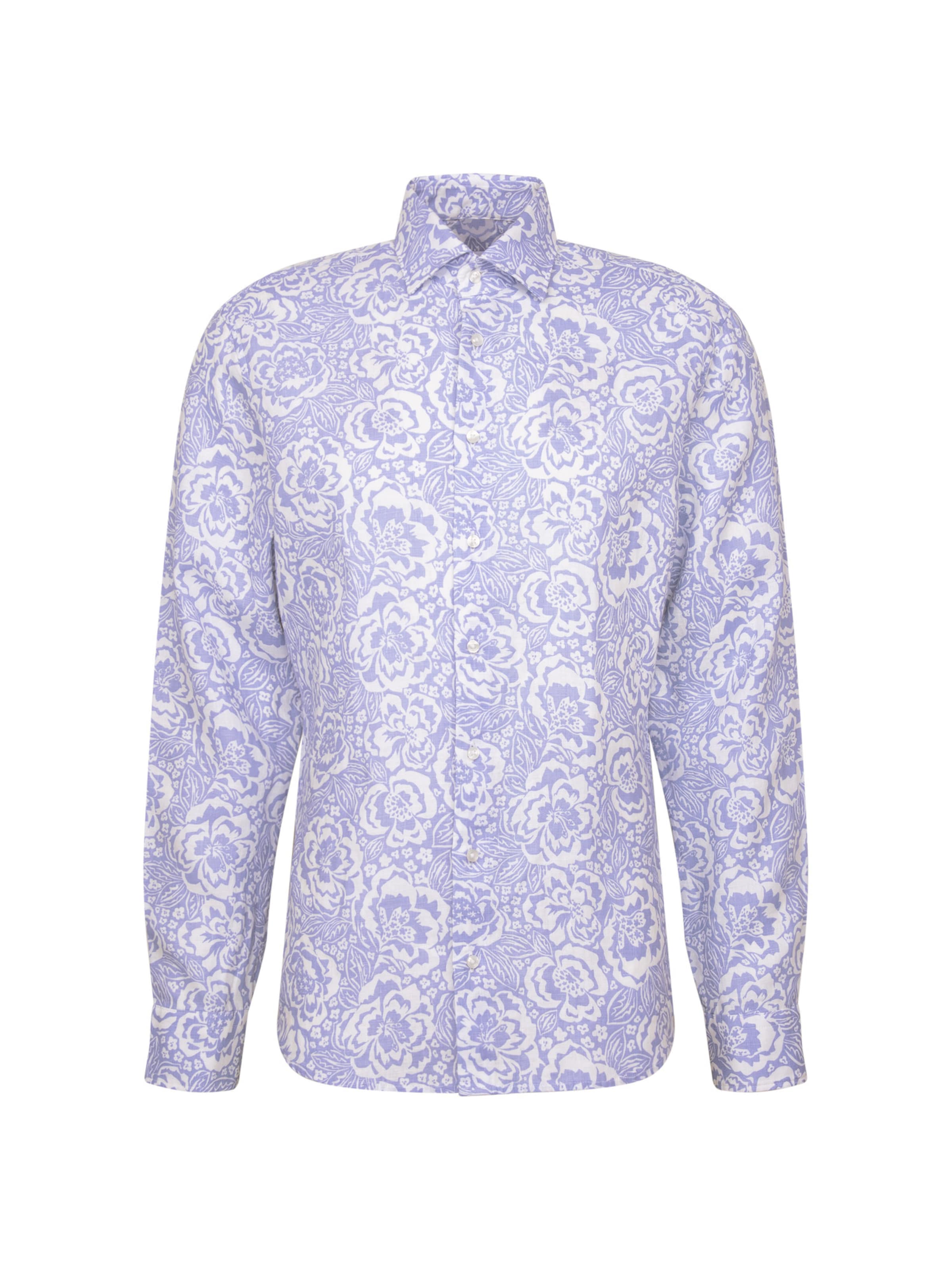 

SEIDENSTICKER Рубашка для делового стиля 'Smart Linen' Regular fit в светло-голубом цвете