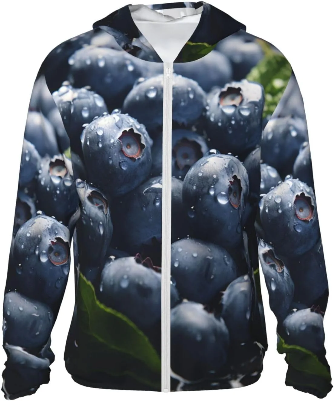 

Мужская легкая куртка UPF 50+ Full Zip Delicious Blueberry GTKSYNVE