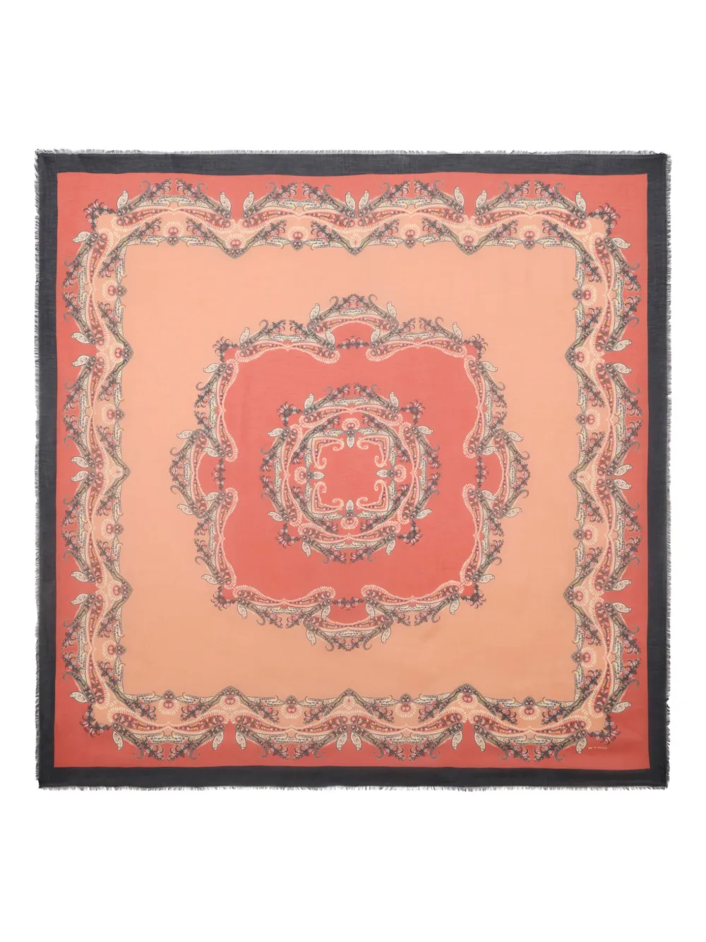 

Шаль с узором пейсли Etro, оранжевый