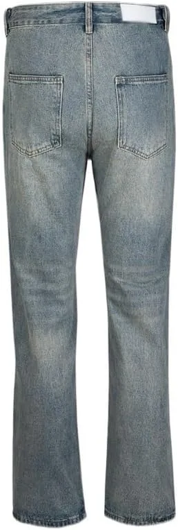 Длинные брюки Unisex с молнией Wide Leg Washed — фото 2