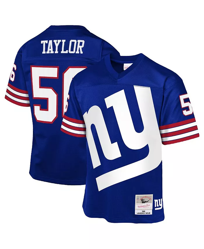 

Футболка в стиле ретро Big Boys and Girls Lawrence Taylor New York Giants 1986 Mitchell & Ness