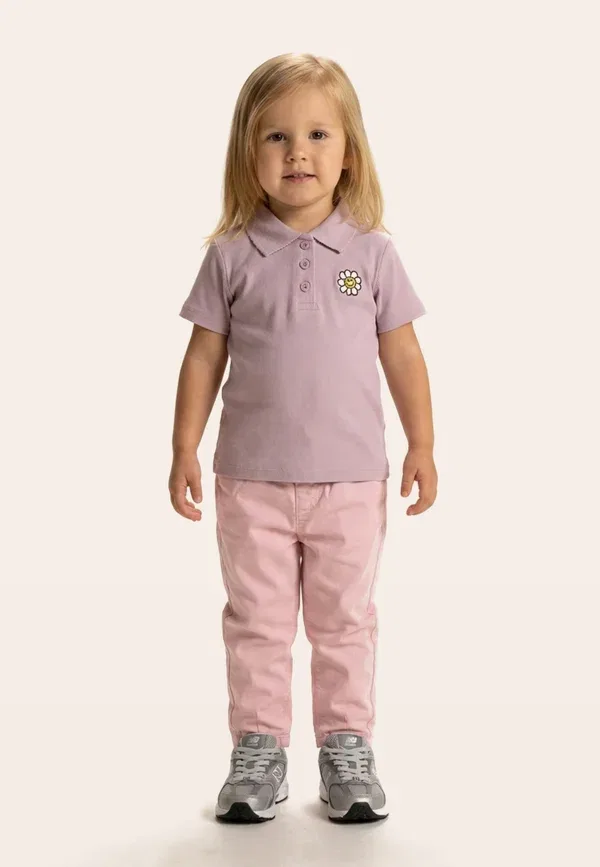 Джинсы прямого кроя Tnstnida mom fit straight leg jeans The New Siblings, серебристо-розовый