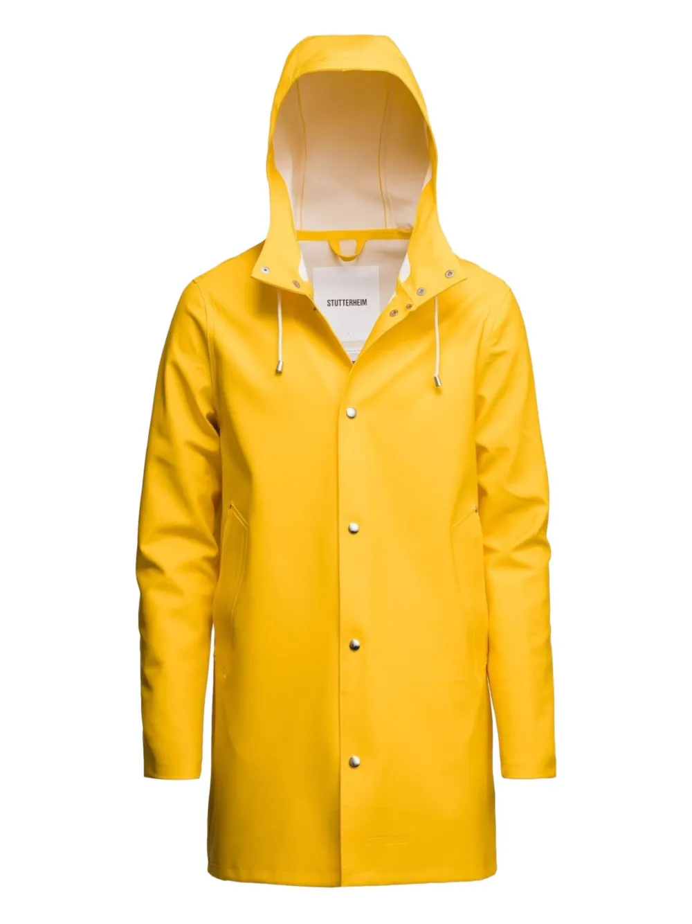 

Плащ с капюшоном Stutterheim, желтый