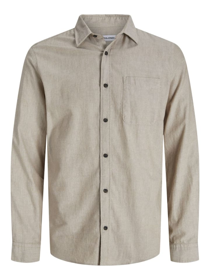

Рубашка Jack & Jones, серый