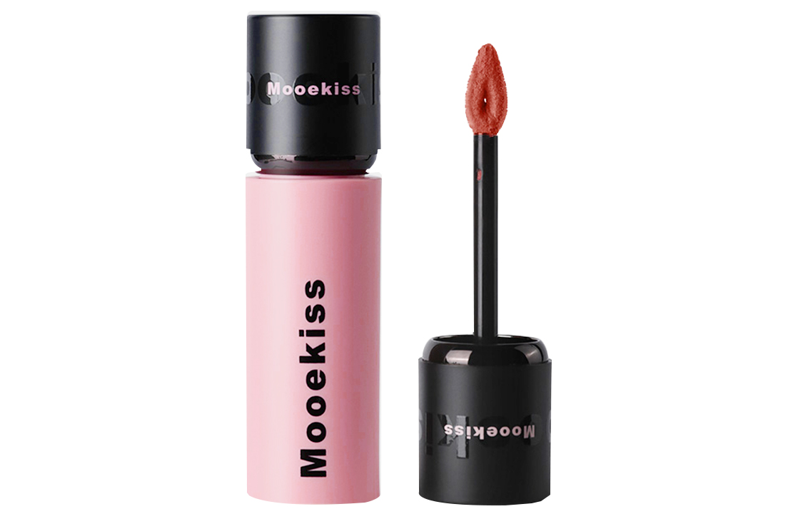 Губная помада Mooekiss Velvet Lip Mud матовая и заколка для волос, Lip Mud V09 — фото 3