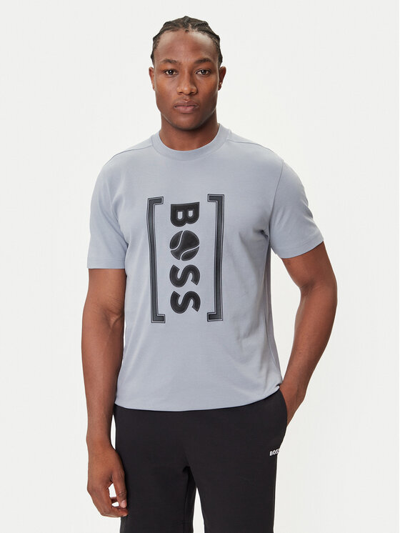 

Футболка relaxed fit Iconic TL 50543905 Boss, серый