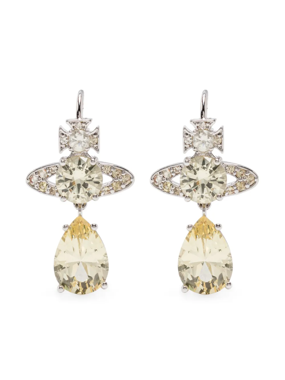 

Серьги-капли Ismene Vivienne Westwood, серебяный