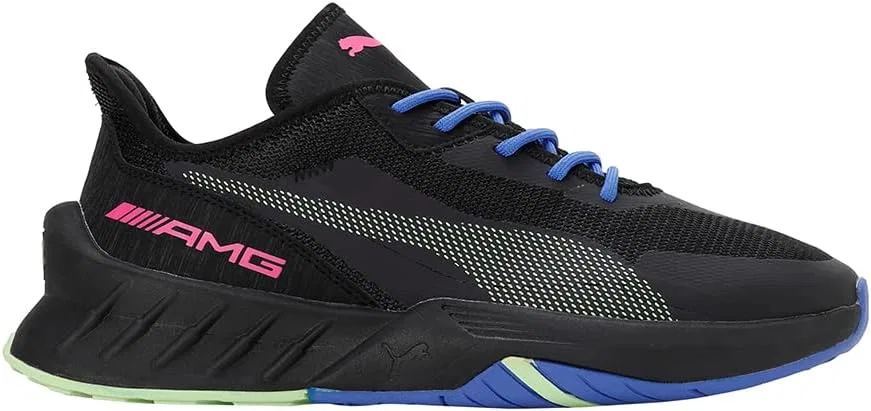 Кроссовки Puma Unisex Adult Mapf1 Amg Maco SL, Black Royal Sapphire Bright Pink — фото 3