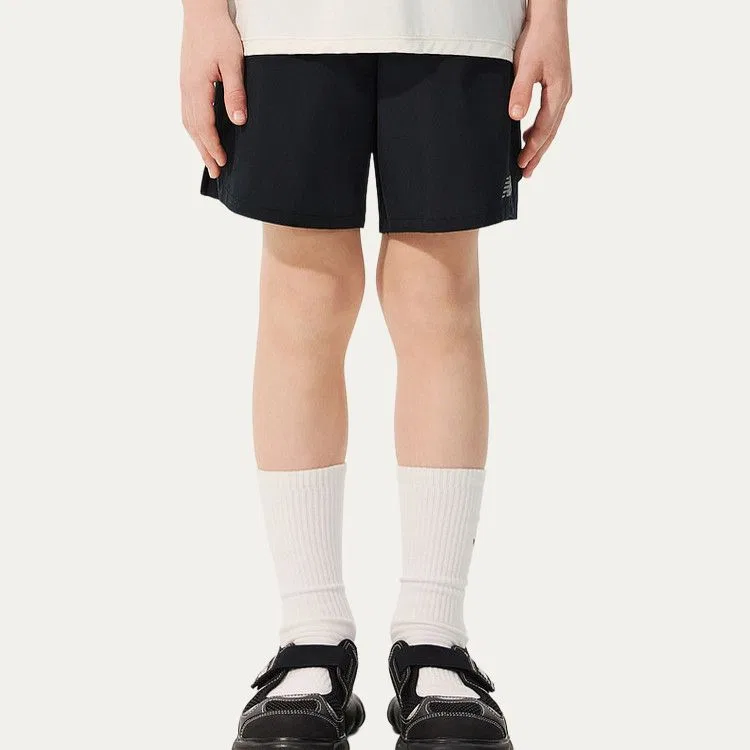 Шорты для детей Moderate New Balance черные — фото 3