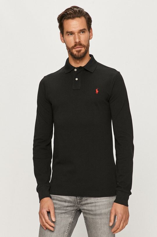 

Футболка с длинным рукавом Polo Ralph Lauren, черный