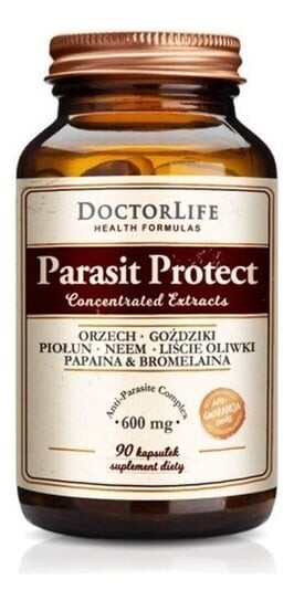 

Doctor Life, Поддержка кишечника Parasit Protect 600 мг, 90 капсул