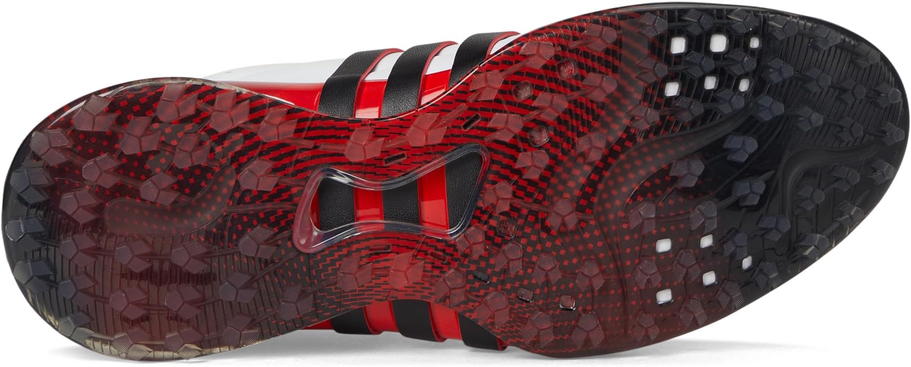 Кроссовки adidas Golf Tour360 25 Spikeless Golf Shoes, цвет Footwear White/Core Black/Lucid Red — фото 3