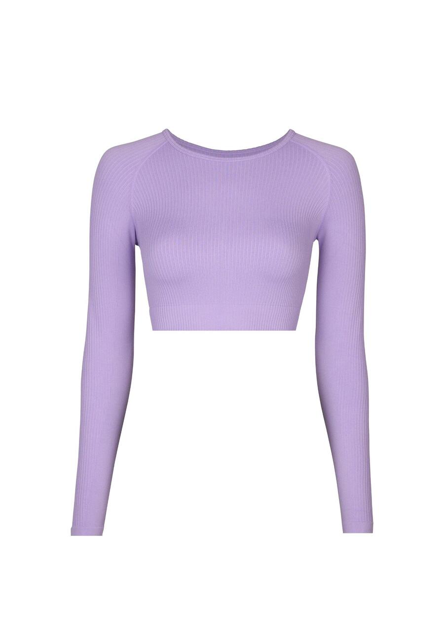 

SNOCKS Женская спортивная рубашка в рубчик с длинным рукавом