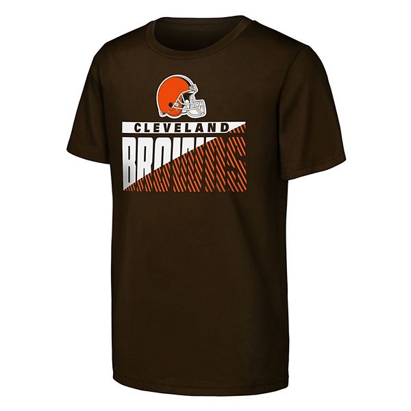 Футболка Cleveland Browns Never Quit, 2 шт, цвет brown Outerstuff — фото 4