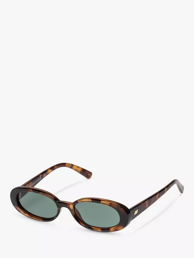 

Солнцезащитные очки Le Specs Women's Outta Love Oval, цвет tortoise