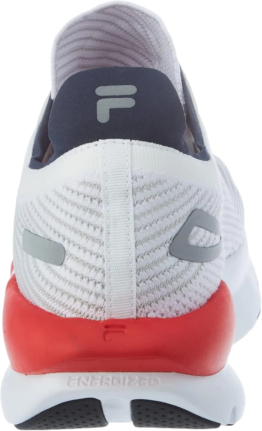 Мужские беговые кроссовки FILA Shocket Run, White High Risk Red Fila Navy — фото 3