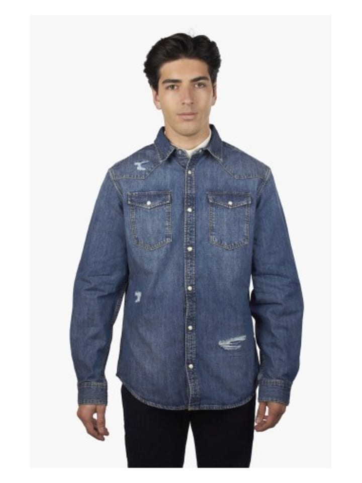 

Рубашка Jack & Jones, деним