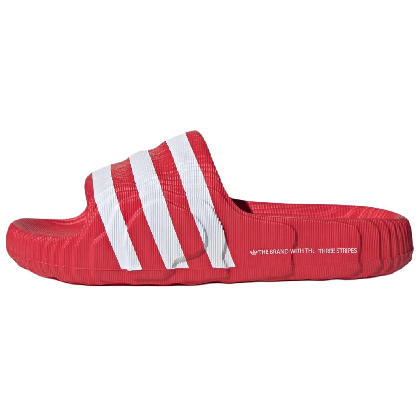 Кроссовки Adidas Adilette 22 «Scarlet White» Adidas Originals