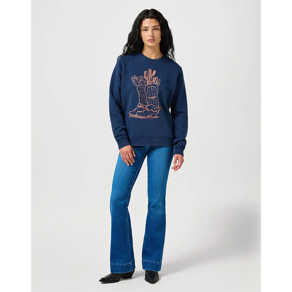 

Свитер Wrangler 112356627, синий