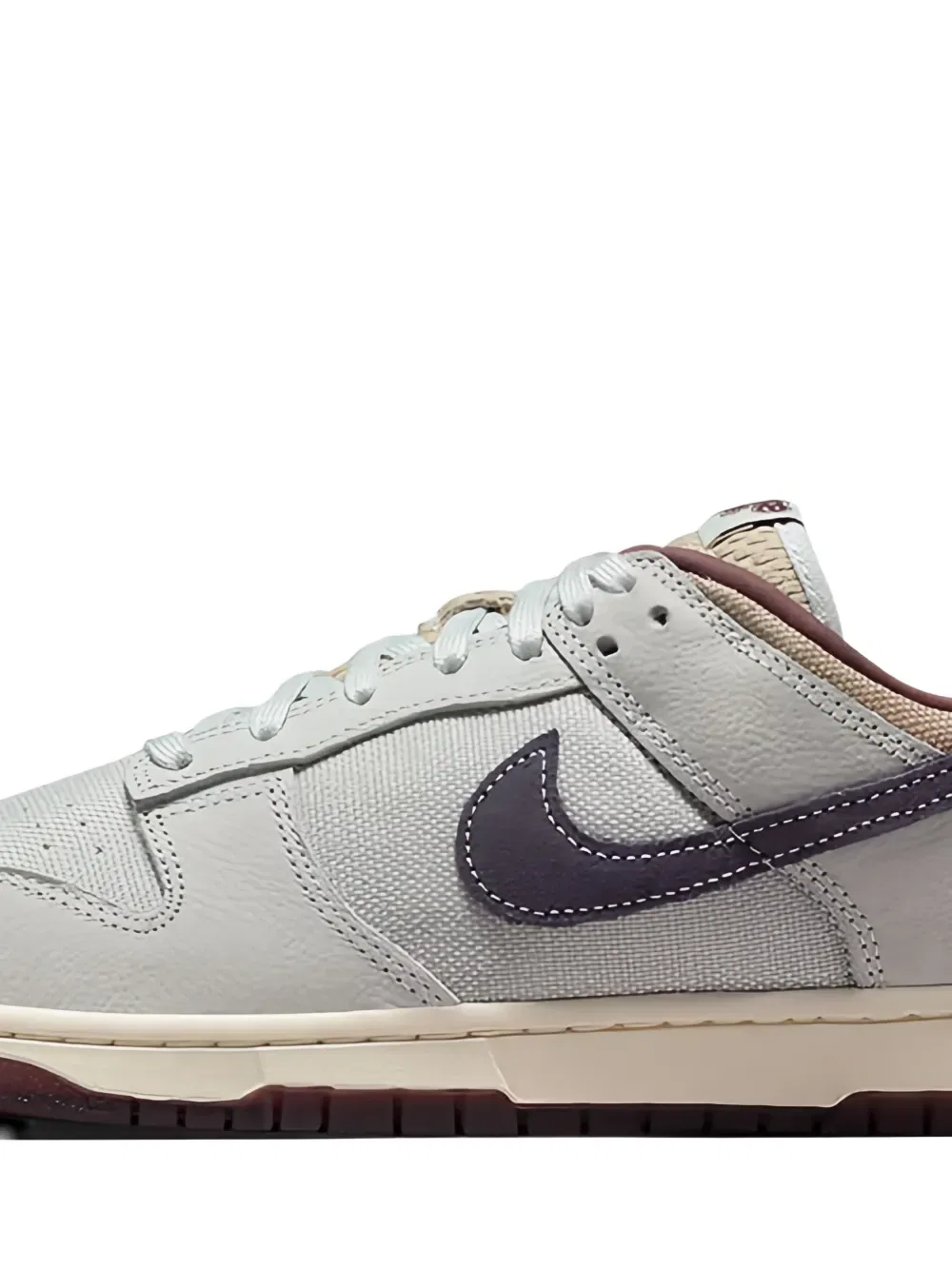 Кроссовки Dunk low retro se Nike, серый — фото 2