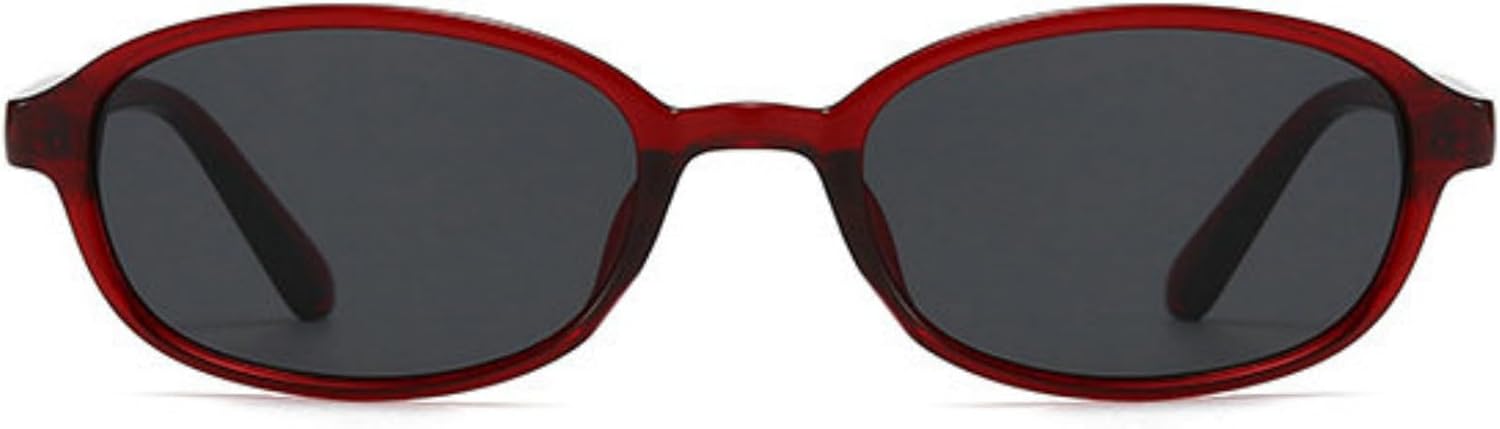 

Солнцезащитные очки willochra Retro Oval Rivet для женщин, модные овальные узкие очки «кошачий глаз», винтажные черные очки 90-х годов, защита от ультрафиолета UV400, C2