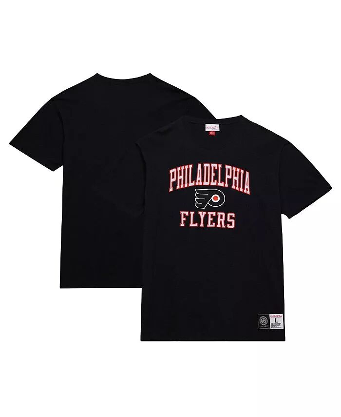 

Мужская черная футболка Philadelphia Flyers Legendary Slub Mitchell & Ness