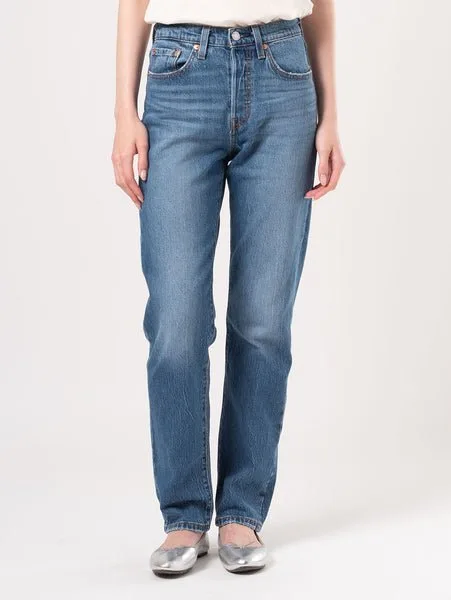 Женские джинсы 501(R) ORIGINAL, цвет индиго (средний) Levi's, Medium Indigo - Worn In