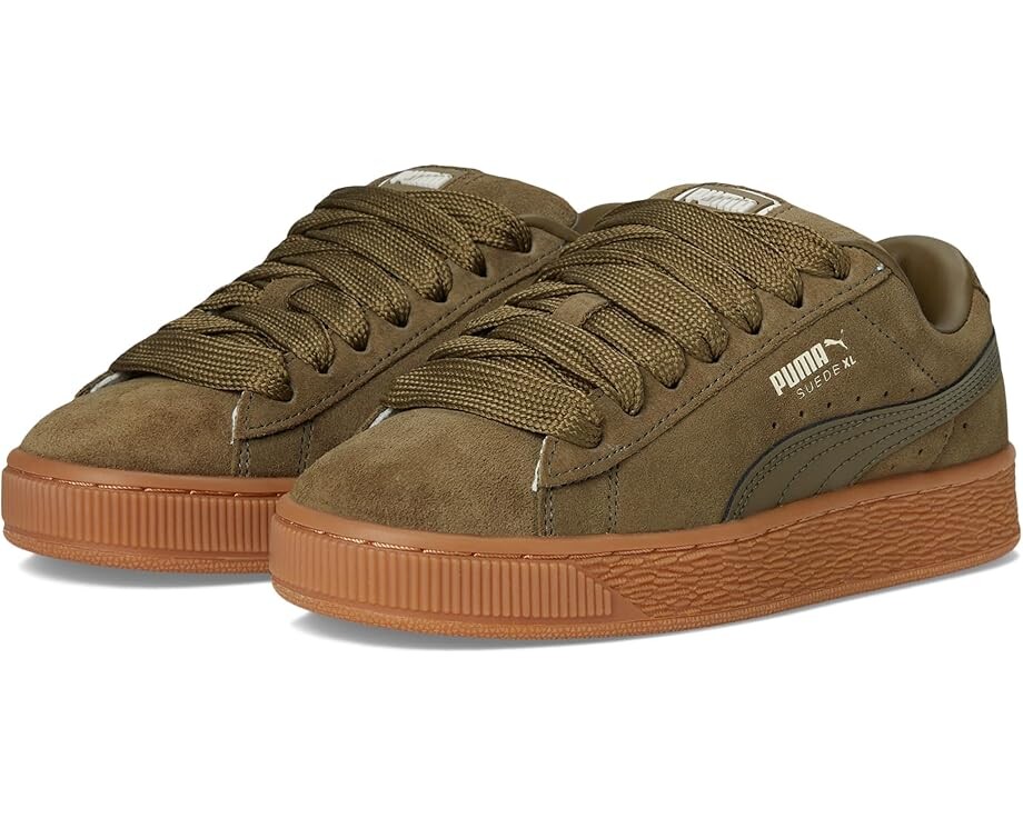 

Кроссовки PUMA Kids Suede XL, цвет Wild Willow-Wild Willow-Sugared Almond