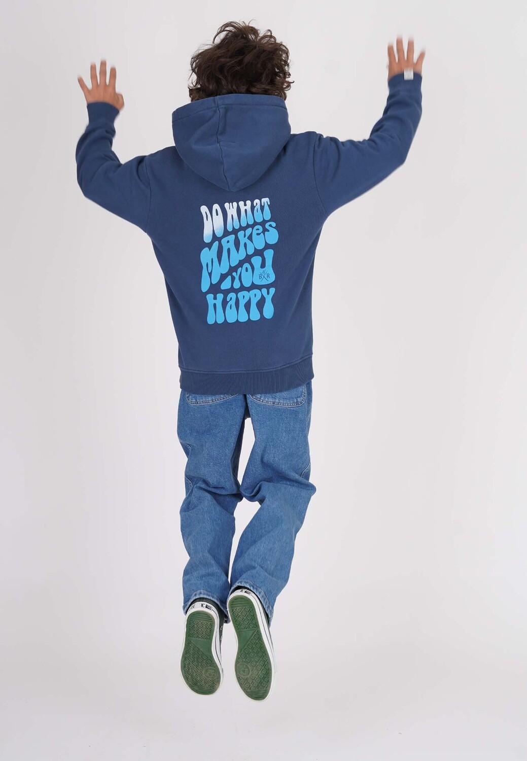Пуловер Band of Rascals Sweatwear Happy, синий — фото 3