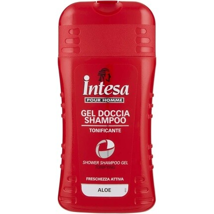 

Гель для душа Pour Homme Шампунь тонизирующий Active Fresh Aloe 250мл, Intesa