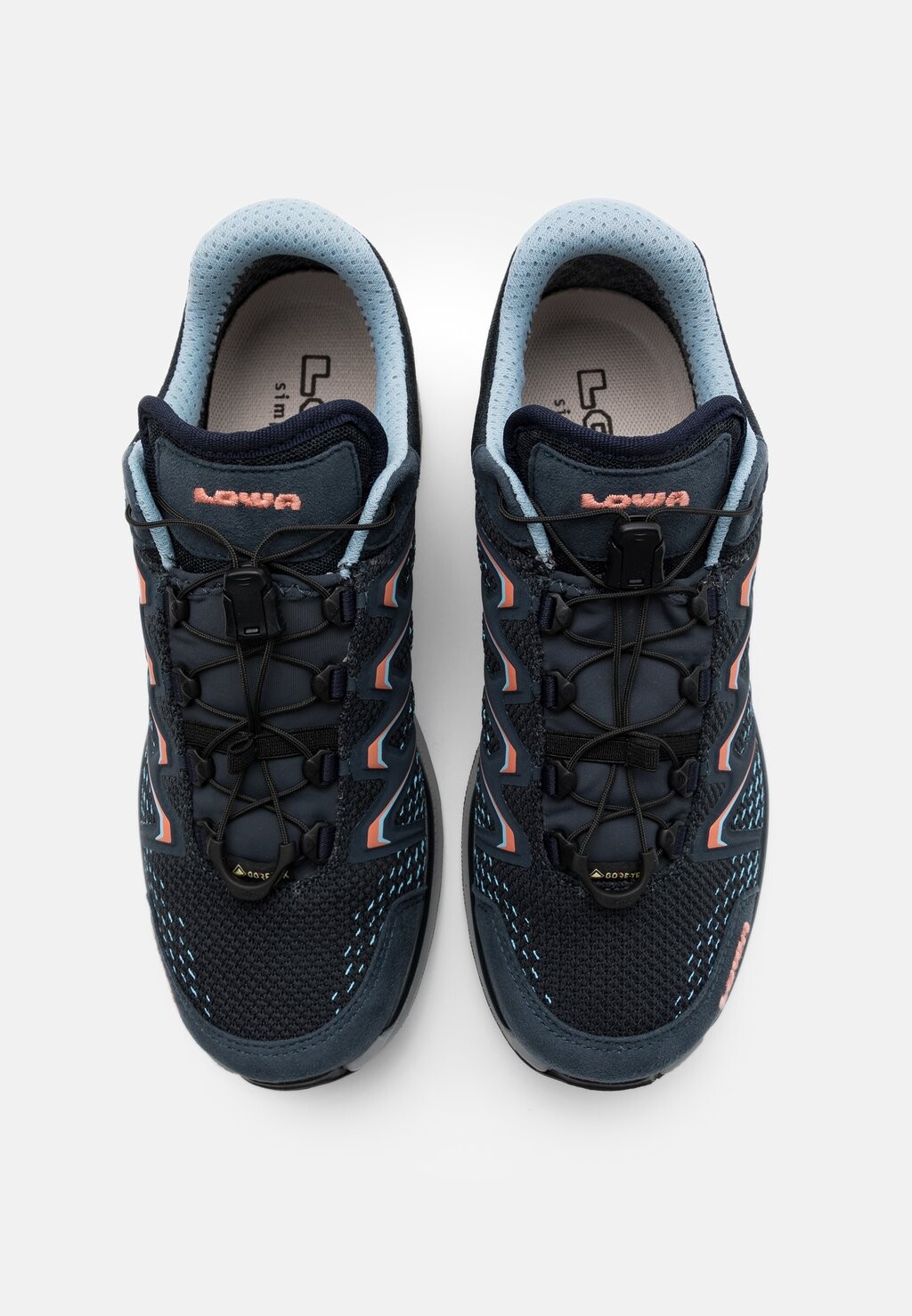 Кроссовки MADDOX GTX Lowa, цвет stahlblau/lachs — фото 4