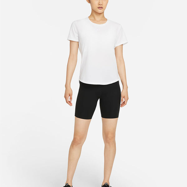 Футболка Dri Fit быстросохнущие с круглым вырезом Nike, белый — фото 3